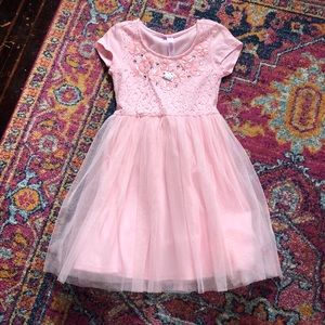 Justice pink dress girls 10 NWT